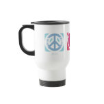 Peace, Love &amp; Irish Luck 2 Travel Mug