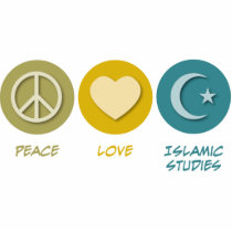 Peace Love Islamic Studies photo sculptures