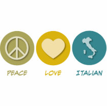 Peace Love Italian photo sculptures by 1000suns Peace Love Italian photo sculptures