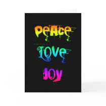 Peace Love Joy Cards