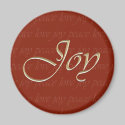 Peace Love Joy Holiday Magnet