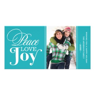 PEACE LOVE JOY | HOLIDAY PHOTO CARD