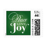PEACE LOVE JOY  | HOLIDAY POSTAGE postage