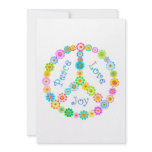 Peace Love Joy Invite