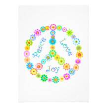 Peace Love Joy Invite