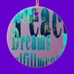 Peace, Love, Joy ornament ornaments