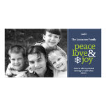 Peace Love & Joy - Photo Card