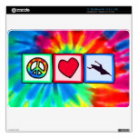 Peace, Love, Kayaking Skins For The MacBook Air