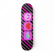 Peace Love Kazakhstan skateboards