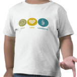 Peace Love Kindergarten T Shirts