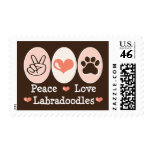 Peace Love Labradoodles Stamps