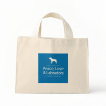 Peace, Love & Labradors bags
