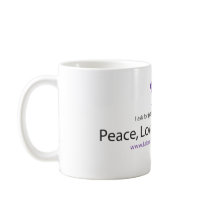 Peace, Love & Labradors mugs
