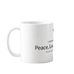Peace, Love & Labradors mugs