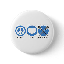 Peace Love Lacrosse buttons