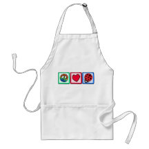 Peace, Love, Ladybugs Aprons