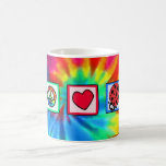 Peace, Love, Ladybugs Mugs
