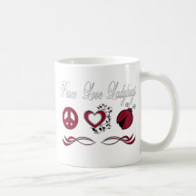 Peace Love Ladybugs Mugs