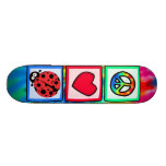 Peace, Love, Ladybugs Skate Board Decks