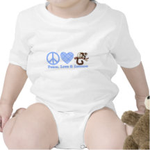 Peace, Love & Lemurs Tshirt