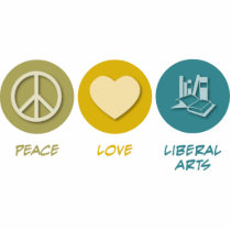 Peace Love Liberal Arts photo sculptures by 1000suns Peace Love Liberal Arts photo sculptures