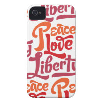 Peace Love Liberty Case-Mate Case casemate cases