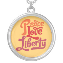 Peace Love Liberty Necklace necklaces