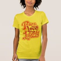 Peace Love Liberty T-Shirt t-shirts