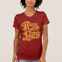 Peace Love Liberty T-Shirt t-shirts