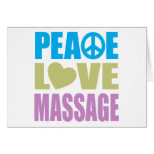 Peace Love Massage Cards