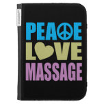 Peace Love Massage Kindle Case