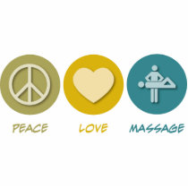 Peace Love Massage Photo Cutouts