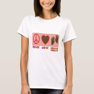 peace love therapy shirt