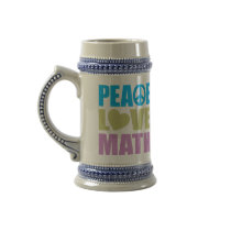 Peace Love Math Mugs