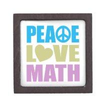 Peace Love Math Premium Gift Boxes