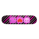 Peace Love Mauritius Skate Board Deck