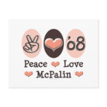 Peace Love McPalin Postcard 08