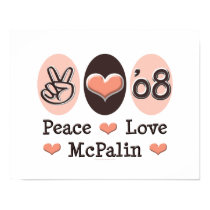 Peace Love McPalin Poster 08 posters