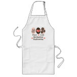 Peace Love Mechanical Engineering Apron