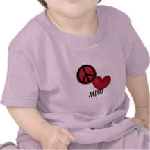 Peace Love Mimi Shirts