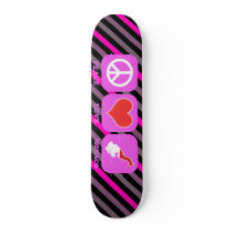 Peace Love Monaco Skate Decks