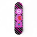 Peace Love Mongolia skateboards