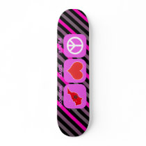 Peace Love Morocco skateboards