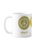 Peace Love Mountain Bike Mugs