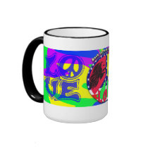 Peace-Love mugs by ZsTees Peace-Love mugs