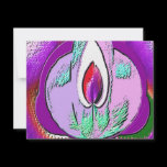 PEACE LOVE N LIGHT TO ALL invitations