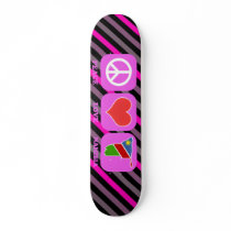 Peace Love Namibia Custom Skateboard