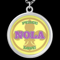 Peace Love Nola necklaces