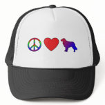 Peace Love Nova Scotia Duck Tolling Retrievers Hat