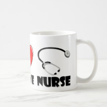 Peace Love Nurse Mugs